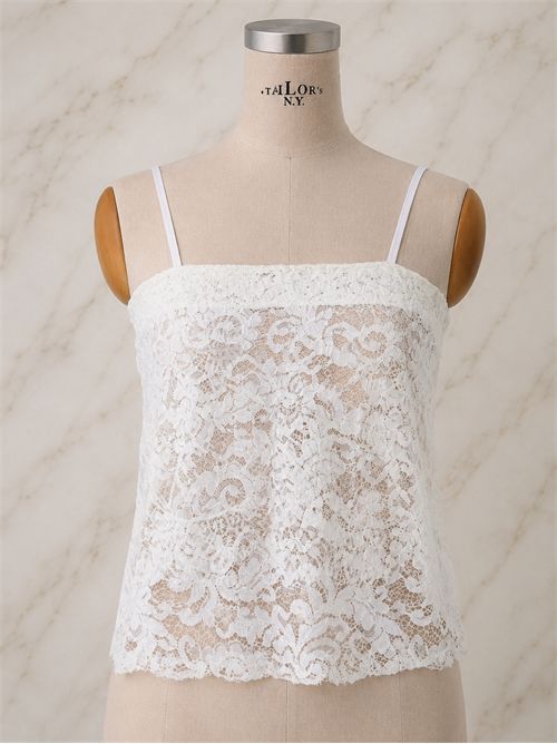 top pizzo trapezio SUSY MIX | 52T546PANNA